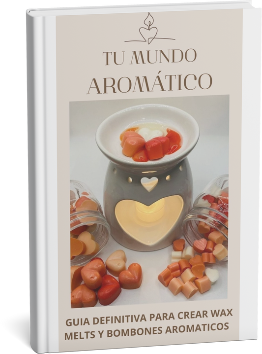 La biblia de los aromas // Guía paso a paso para crear Bombones Aromáticos y Wax Melts + 8 Bonus🎁